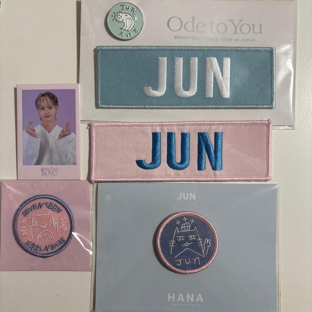 SEVENTEEN セブチ ジュン ワッペン バッジ 缶バッジ セット