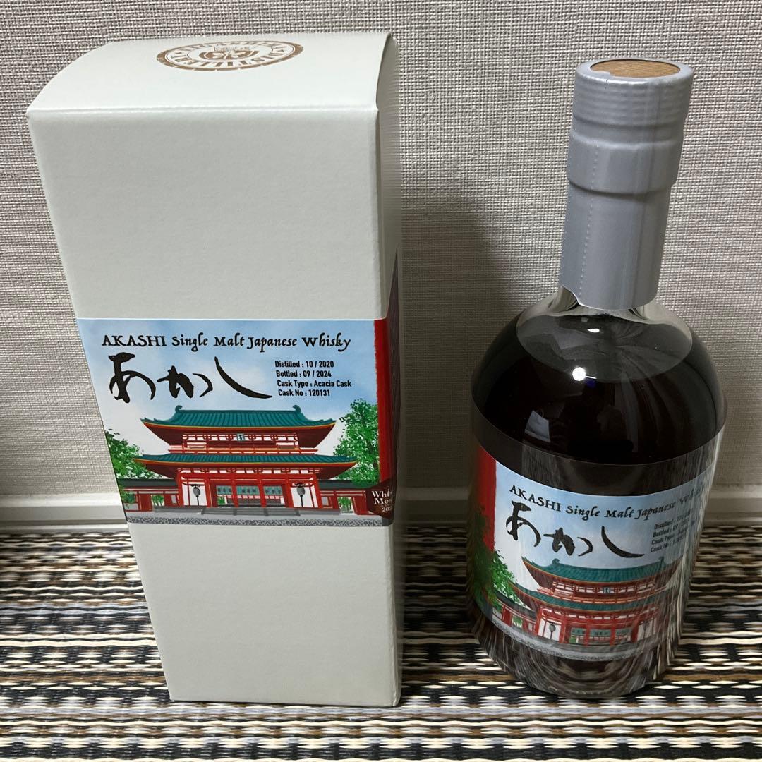 シングルモルト あかし 3年 アカシアカスク WM 2025