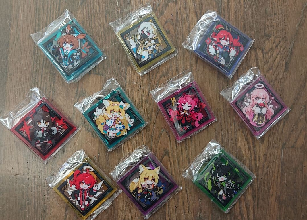 アークナイツ 会場限定ガチャ　アクリルキーホルダー　フルセット　全種セット