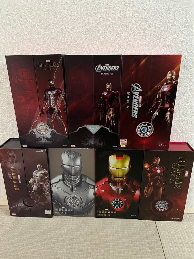 zdtoys 中動玩具 アイアンマン マーク1~7