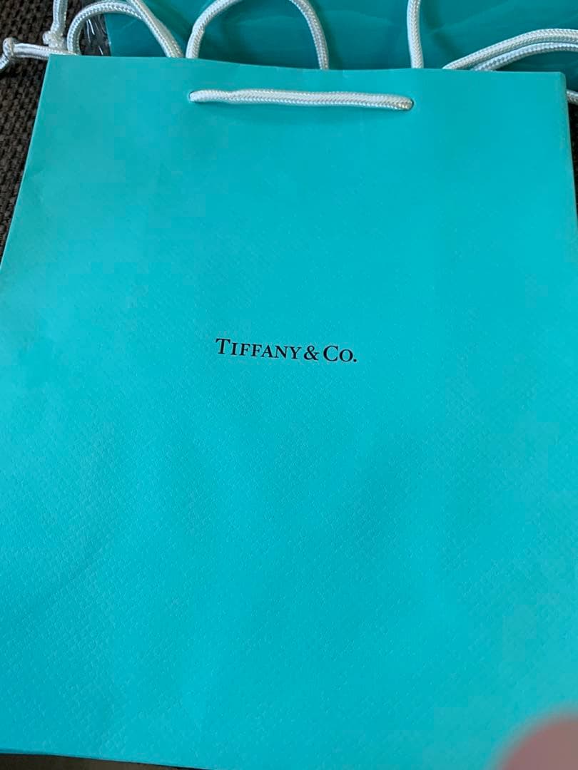 国内現行品　美品ティファニー ショッピング紙袋60枚セット（20x25cm）