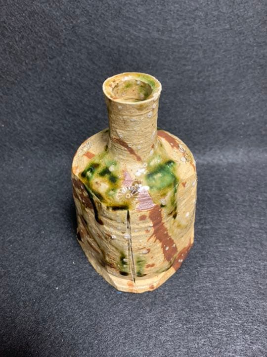 中島卓　伊賀織部　花入