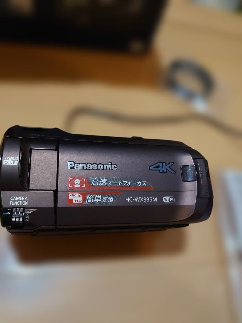 Panasonic HC-WX995M 4Kビデオカメラ 本体
