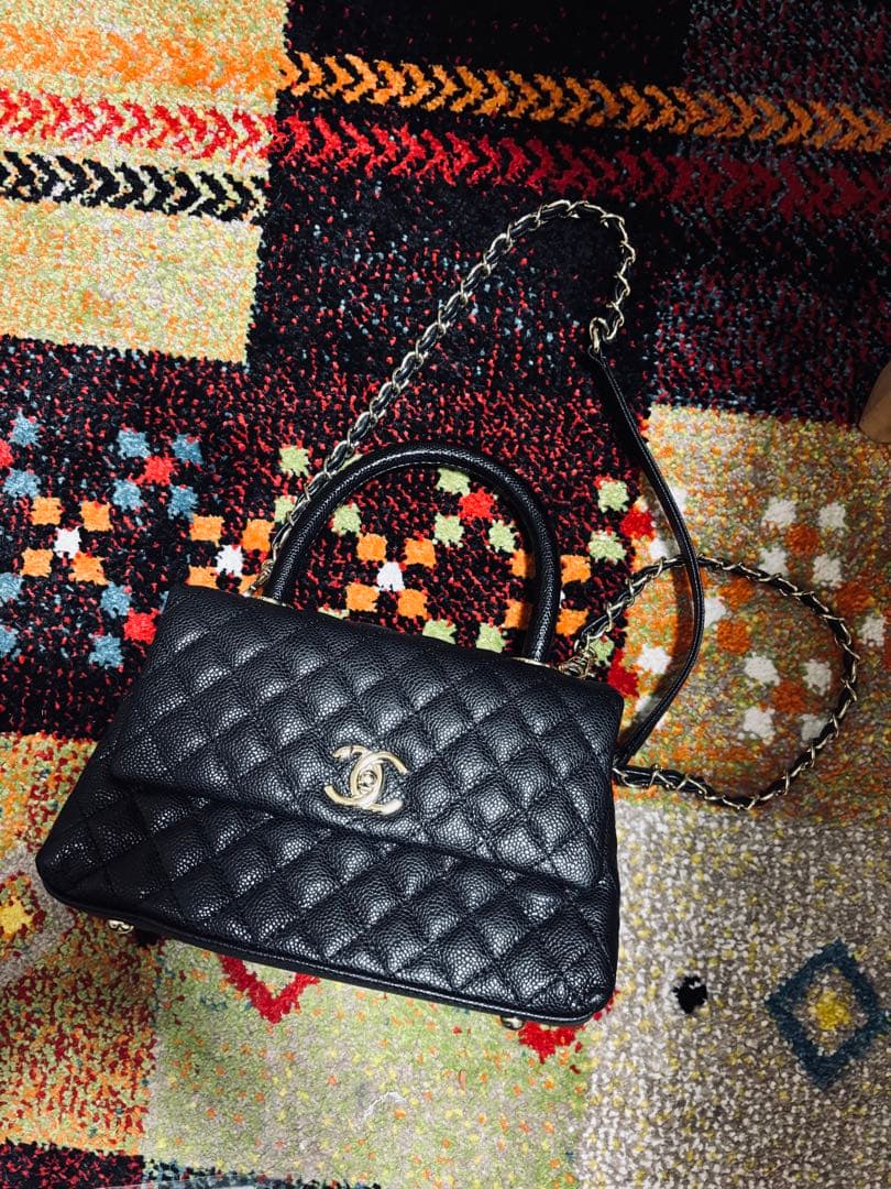 CHANEL ノベルティ■ハンドル型 ミニショルダーバッグ