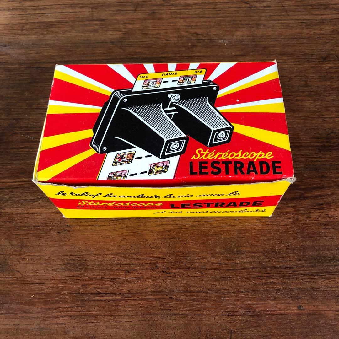 ビンテージおもちゃ　stereoscope LESTRADE