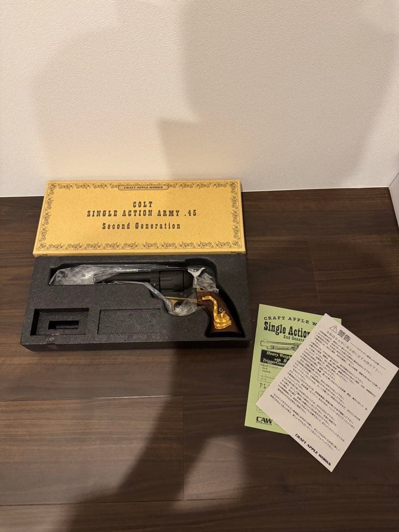 x110 caw モデルガン SAA 未発火　ラトルスネーク SPG