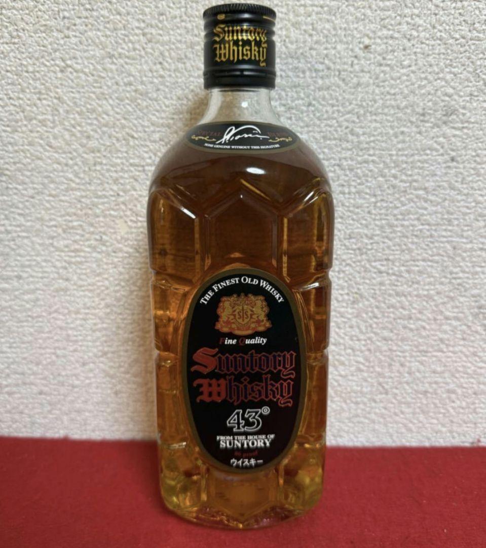 黒角　サントリー　ウイスキー 700ml 43% 終売　角瓶　黒