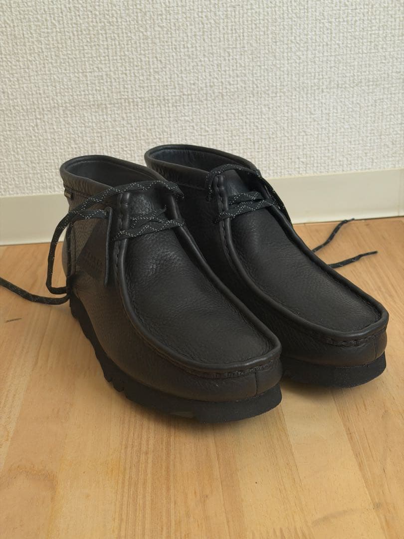 Clarks クラークス ワラビーブーツ ゴアテックスレザー【約26cm】箱あり