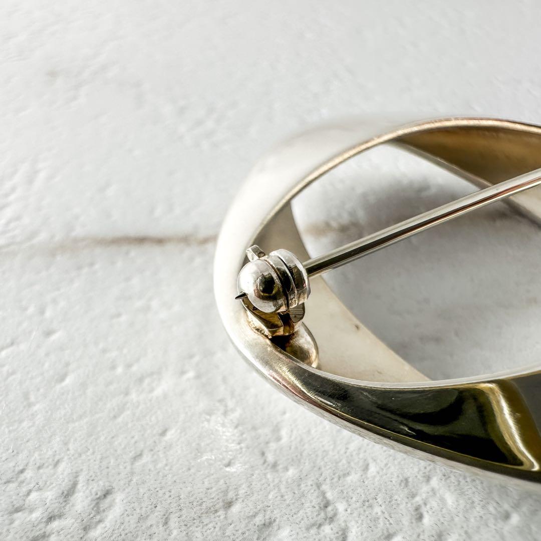  　シルバー　ブローチ　368　ヘニングコッペル　925