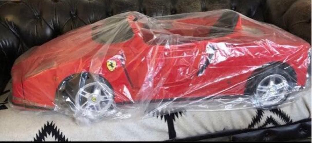 電動乗用 フェラーリ キッズカー レッド 未使用品 美品