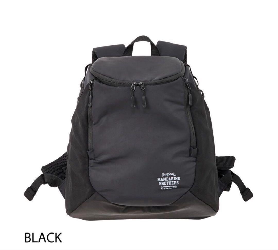 MANDARINE BROTHERS 犬用キャリーバッグ ブラック