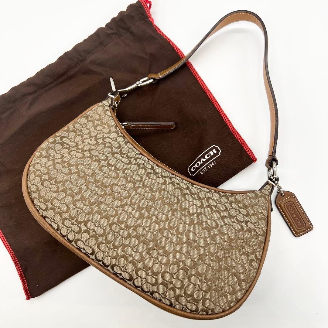 バッグ Coach 6623 Signature Accessory pouch y2k