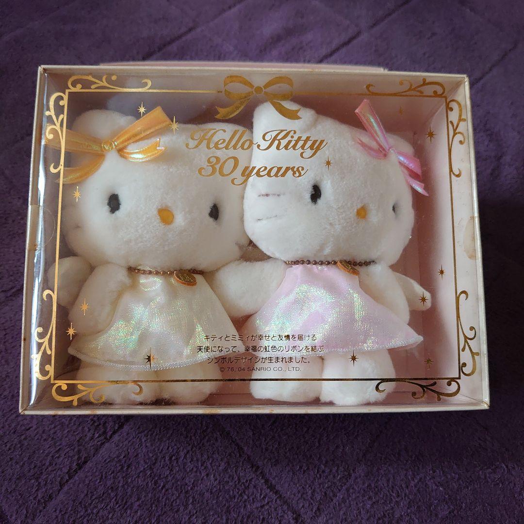 希少レア‼️Hello Kitty 30 years ぬいぐるみ 2体セット