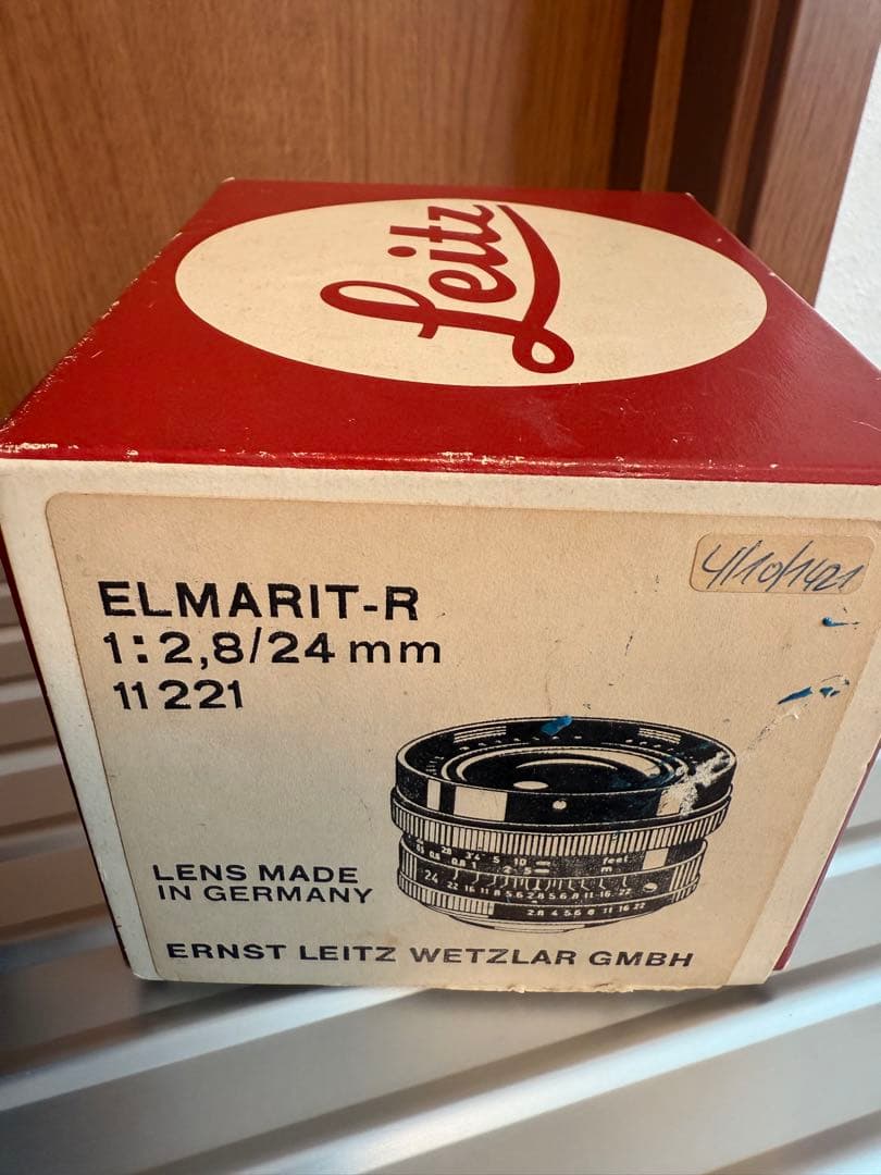 ライカ Leica Elmarit R 24mm f2.8 Leitz 箱付き