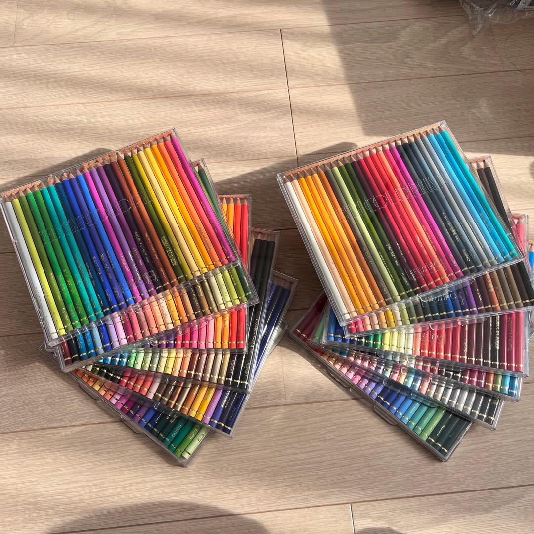 フェリシモ　500色（内の300色）　色鉛筆　のっぽ