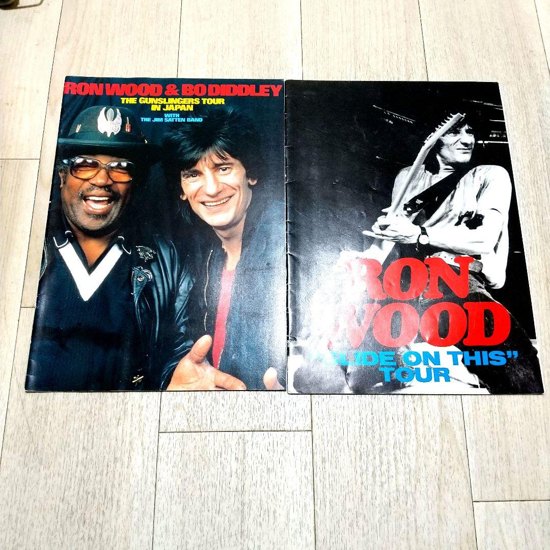 '88RON WOOD&BO DIDDLEY ＋'93RON WOOD パンフ