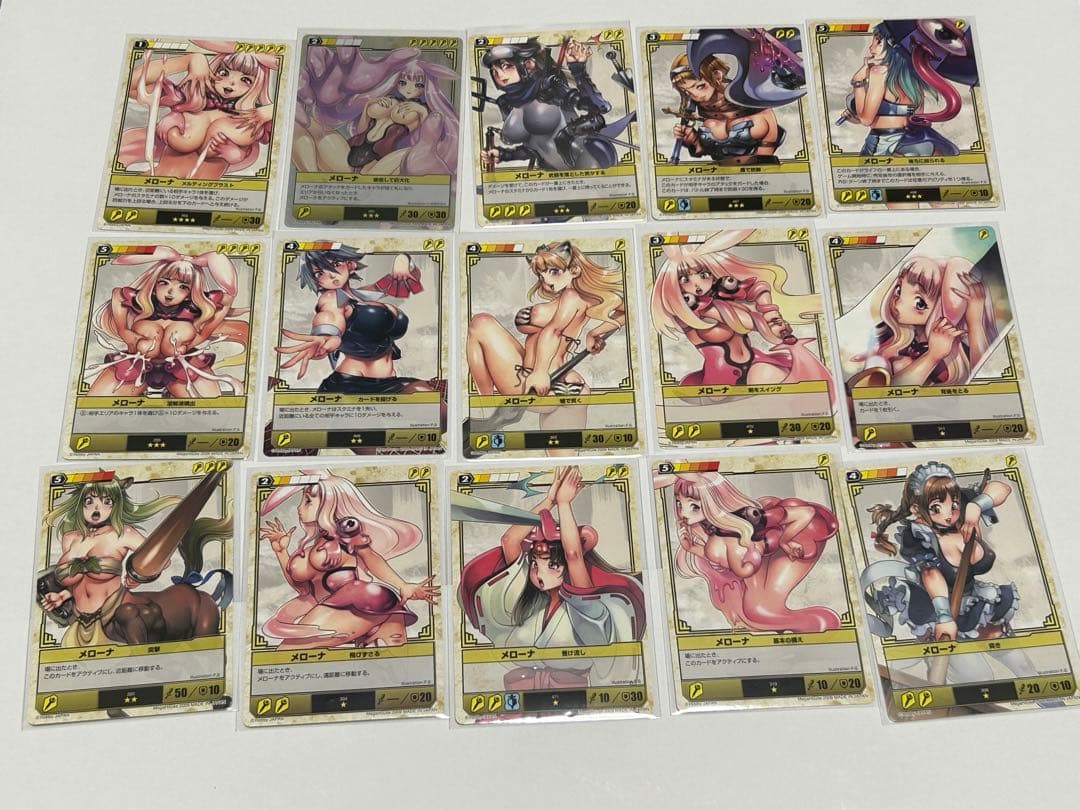 クイーンズブレイド　ザ・デュエル　メローナ　まとめ売りセット