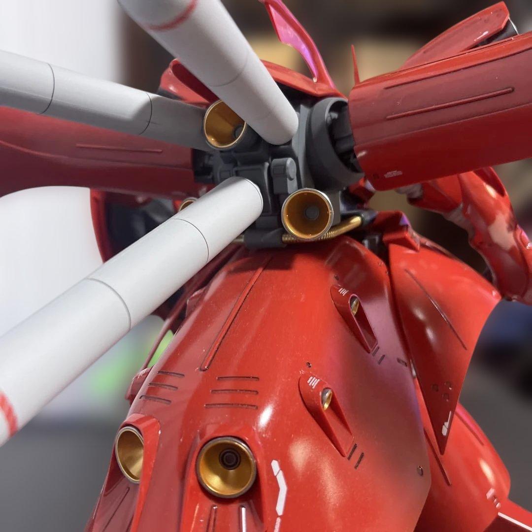 【美】【デカッ】RE/100 ナイチンゲール　組み立て塗装済みジャンク品