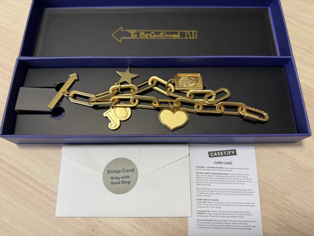 CASETiFY JOJO ジョジョの奇妙な冒険 フォンチャーム スマホチャーム