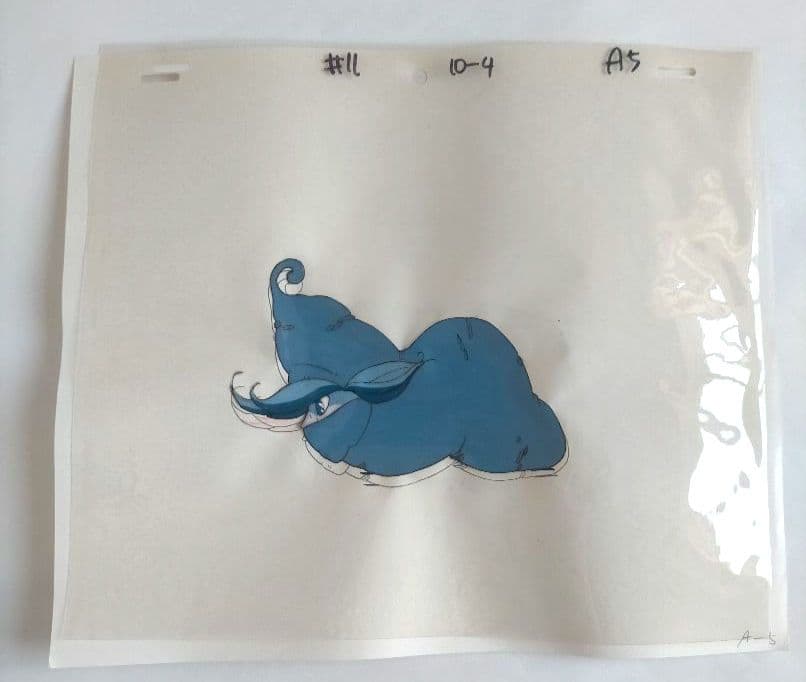 セル画　とんがり帽子のメモル　リュックマン