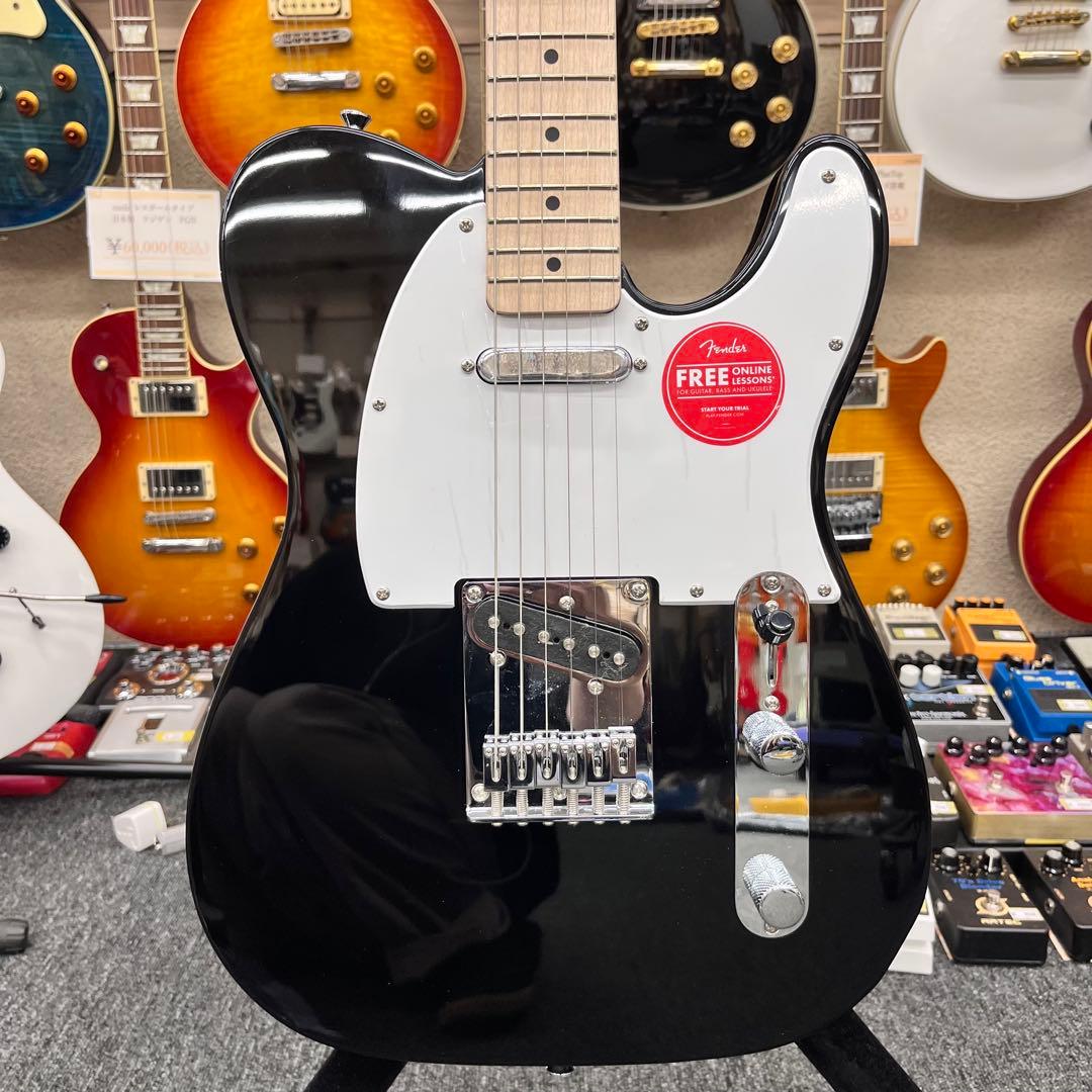 【10731】 新品未使用 Squier Telecaster black 黒
