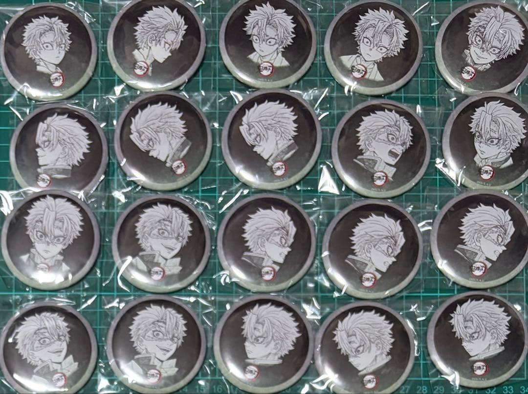 鬼滅の刃 不死川実弥 ダイニング 缶バッジ