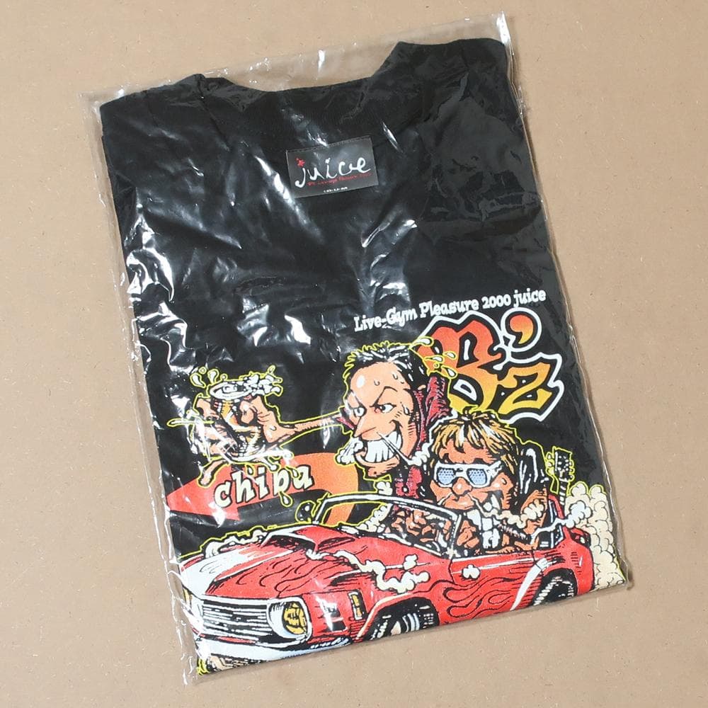 イラストTシャツ B'z juice Pleasure 2000