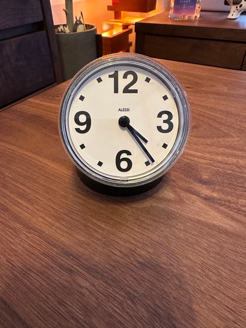 ALESSI ［CronotimePIO MANZU FIAT 置き時計レア