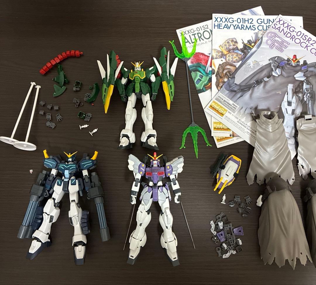 MG 1/100 サンドロック改 ヘビーアームズ改 アルトロンガンダム EW