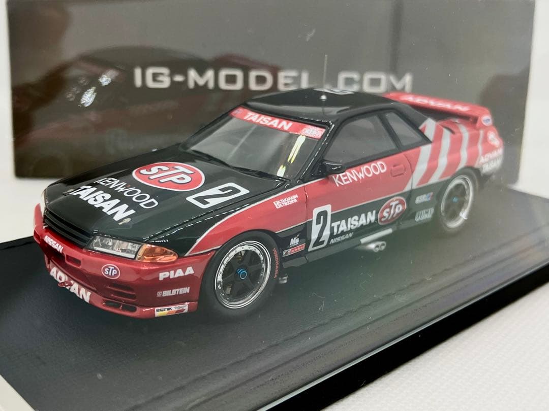 ★タイサン STP GT-R★高橋国光/土屋圭市★R32 スカイライン★1/43