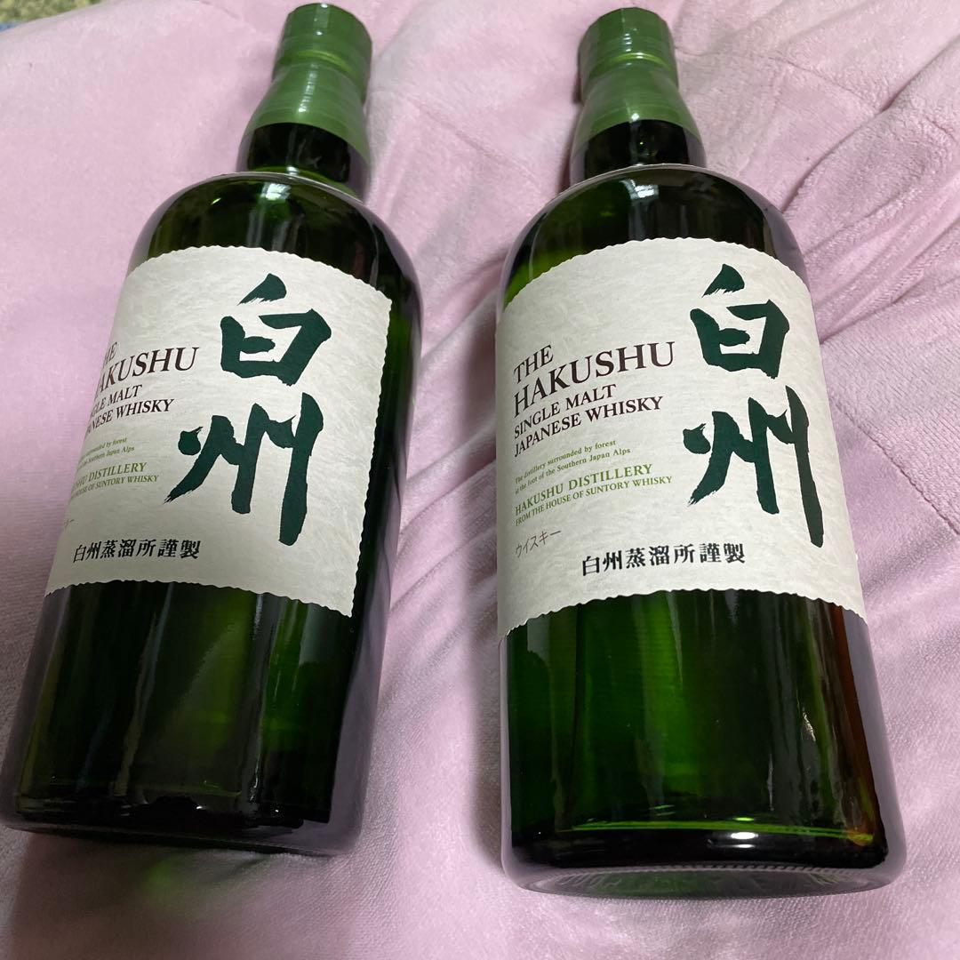 THE HAKUSHU シングルモルトウイスキー 2本セット