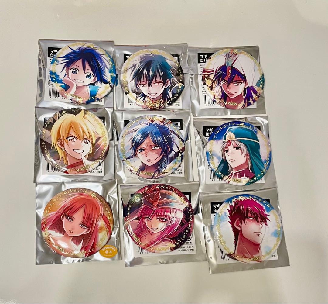 マギ　メディコス　缶バッジコレクション
