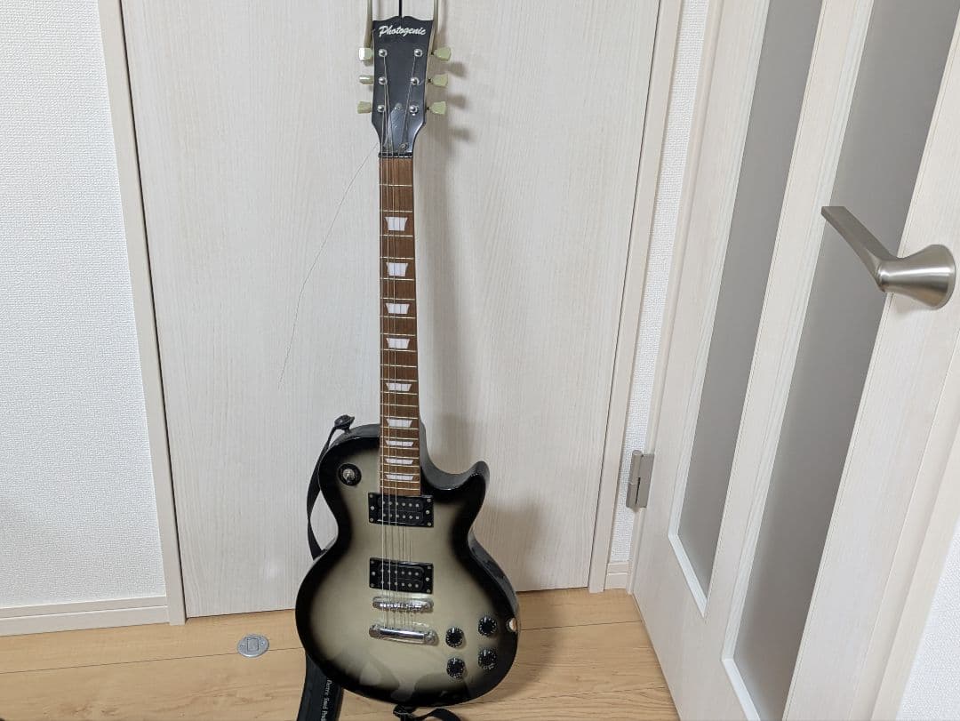 Photogenic エレキギター　レスポール　グラデーションブラック