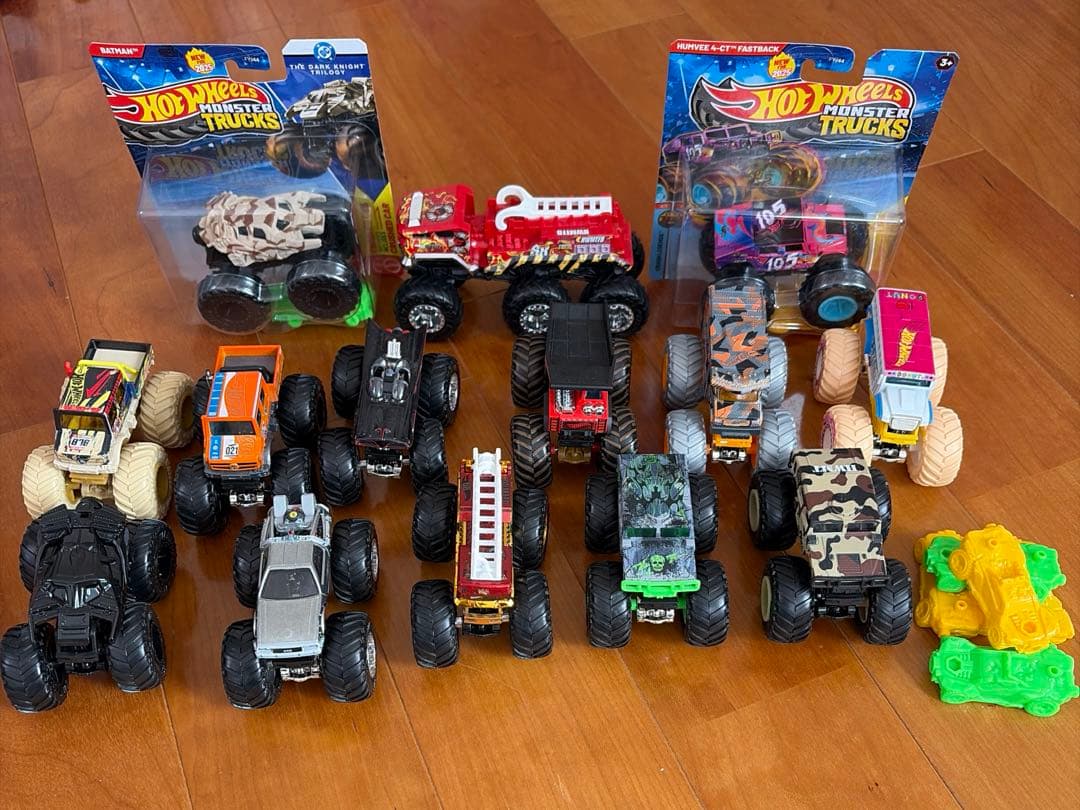 ホットウィール　モンスタートラック　セット売り14台