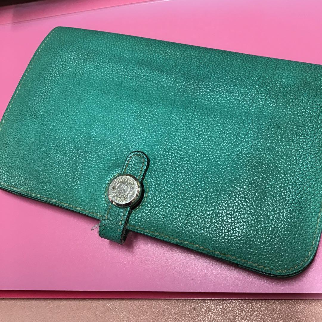 エルメス　ドゴン　ターコイズ ランカウイにて購入　要クリーニング