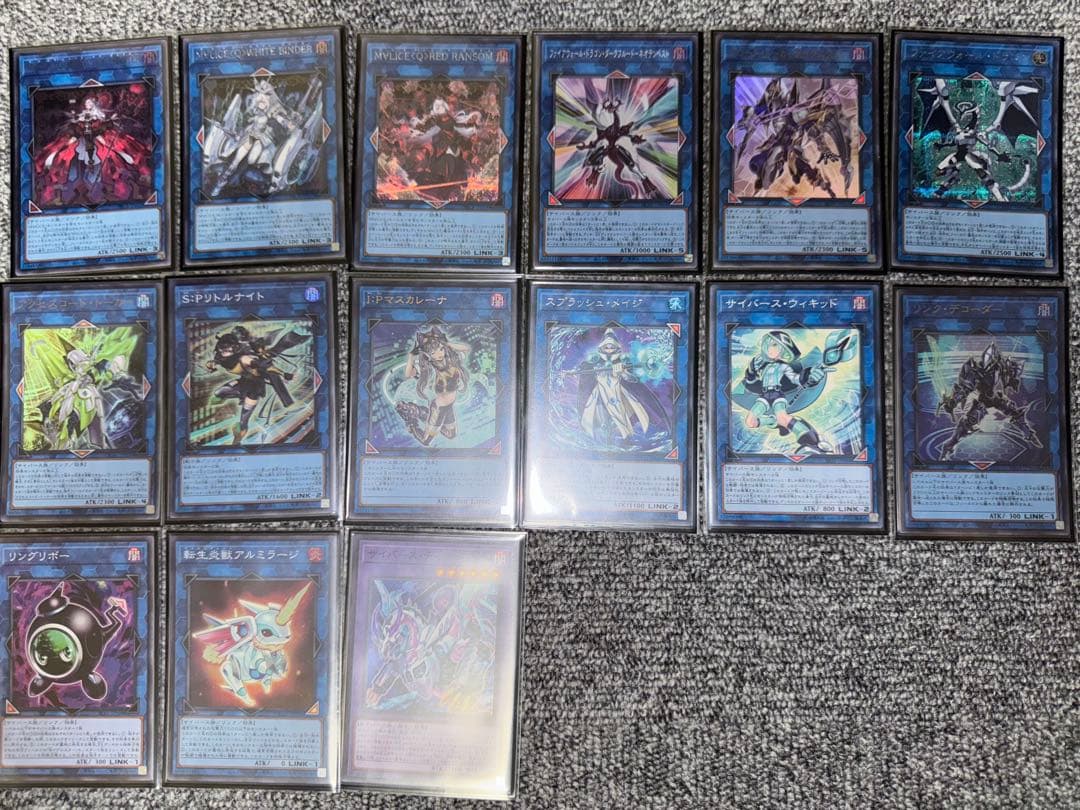 遊戯王　M∀LICEセット(本格構築デッキ、スリーブ、デュエルセット) 値下げ可