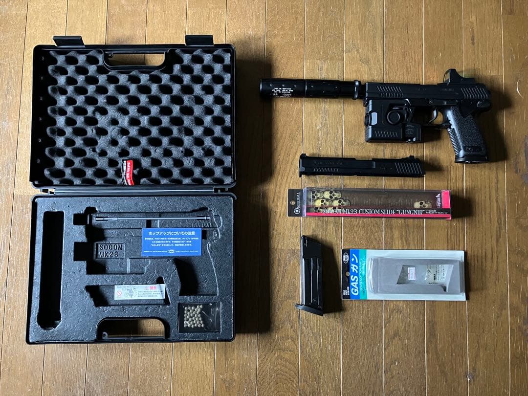 【美品】東京マルイ　SOCOM MK23 ファーストカスタム　影縫　その他