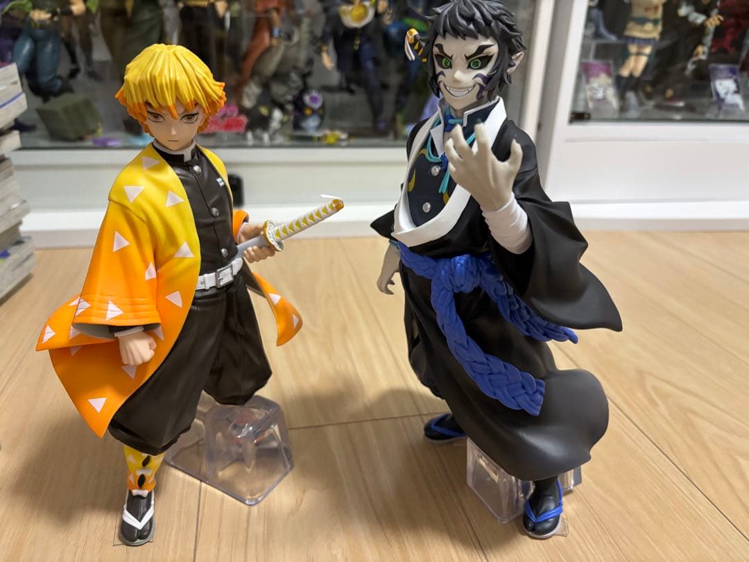 一番くじ 鬼滅の刃 雷の兄弟 A賞 我妻善逸 B賞 獪岳フィギュア