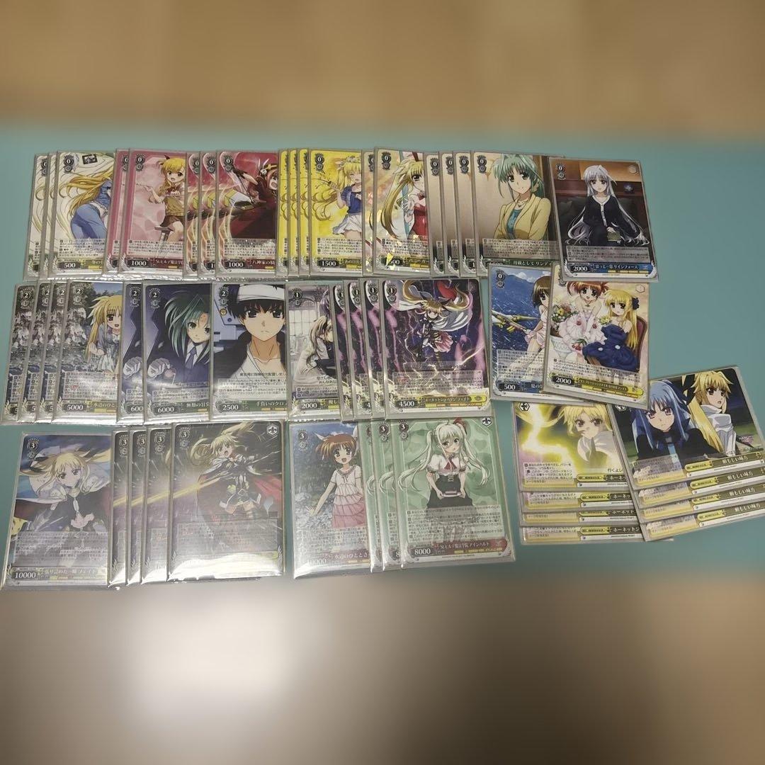 【値下げ可】ヴァイスシュヴァルツ魔法少女リリカルなのは　8ショットフェイトデッキ