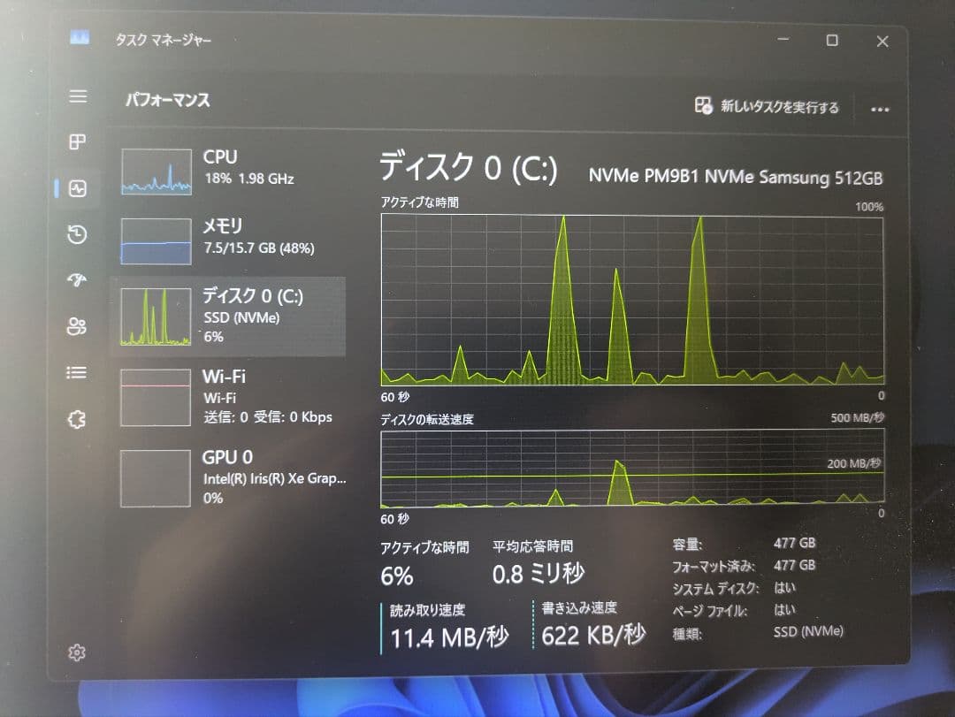 【美品】Dell Inspiron 14 5430 16GB ノートPC 本体