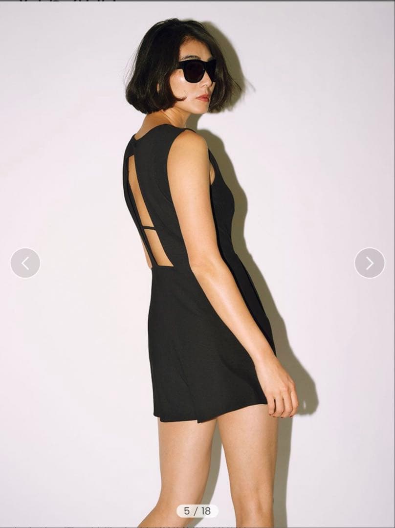 【新品未開封】null. ヌル 水着 / バックオープンSWIMオールインワン