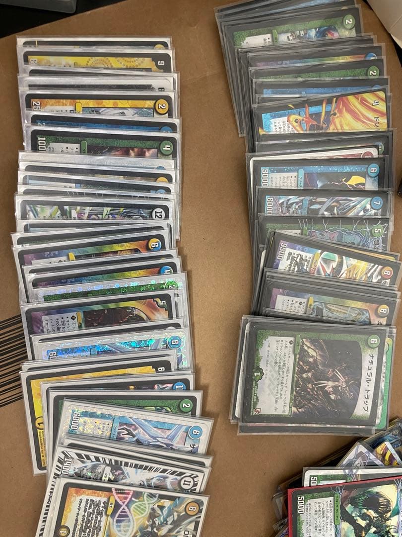 デュエマ引退する品。デッキ６つとカード5000枚