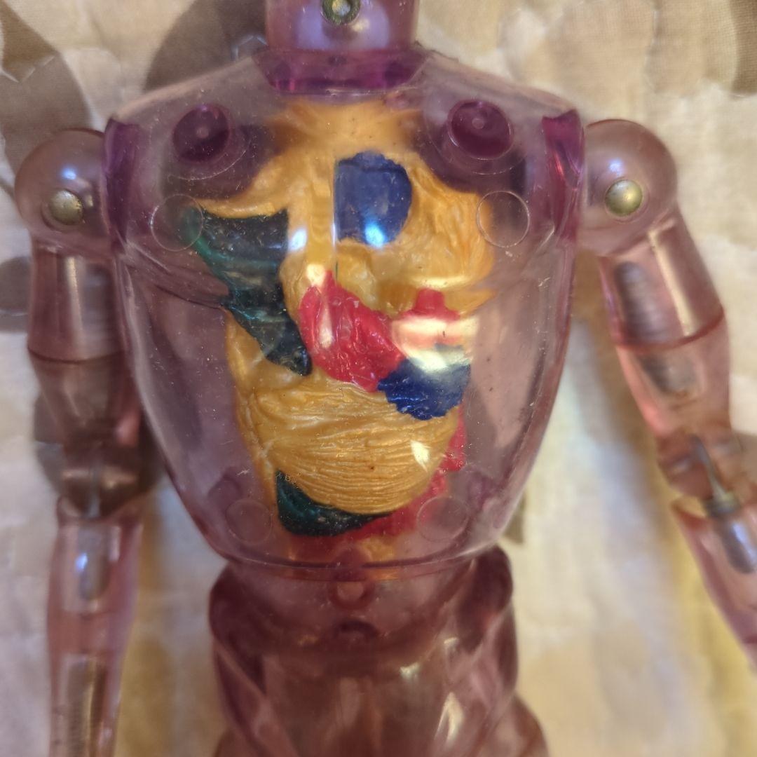 変身サイボーグ1号、キングワルダー1世 パープル 当時物