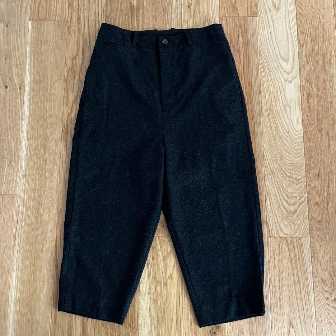 rdv o globe ランデヴーオーグローブ ウール サルエル　パンツ　グレー