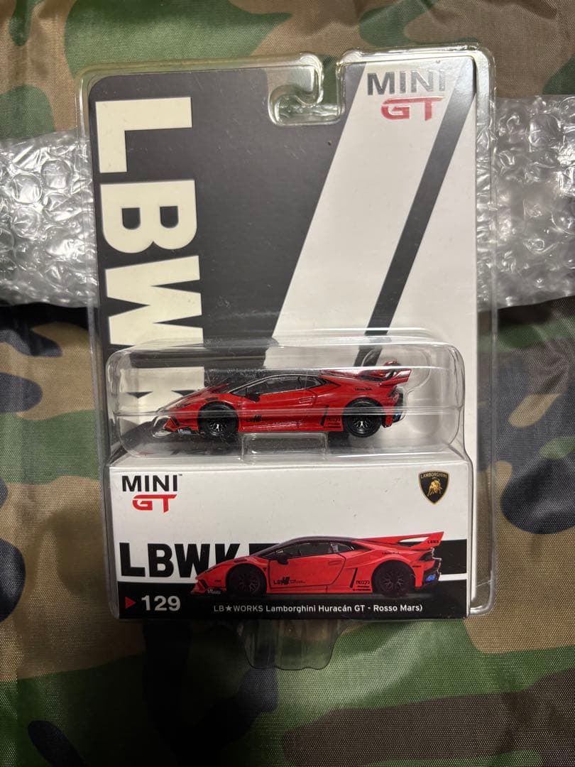 MiNiGT 129 ランボルギーニウラカンGT ロッソマーズ