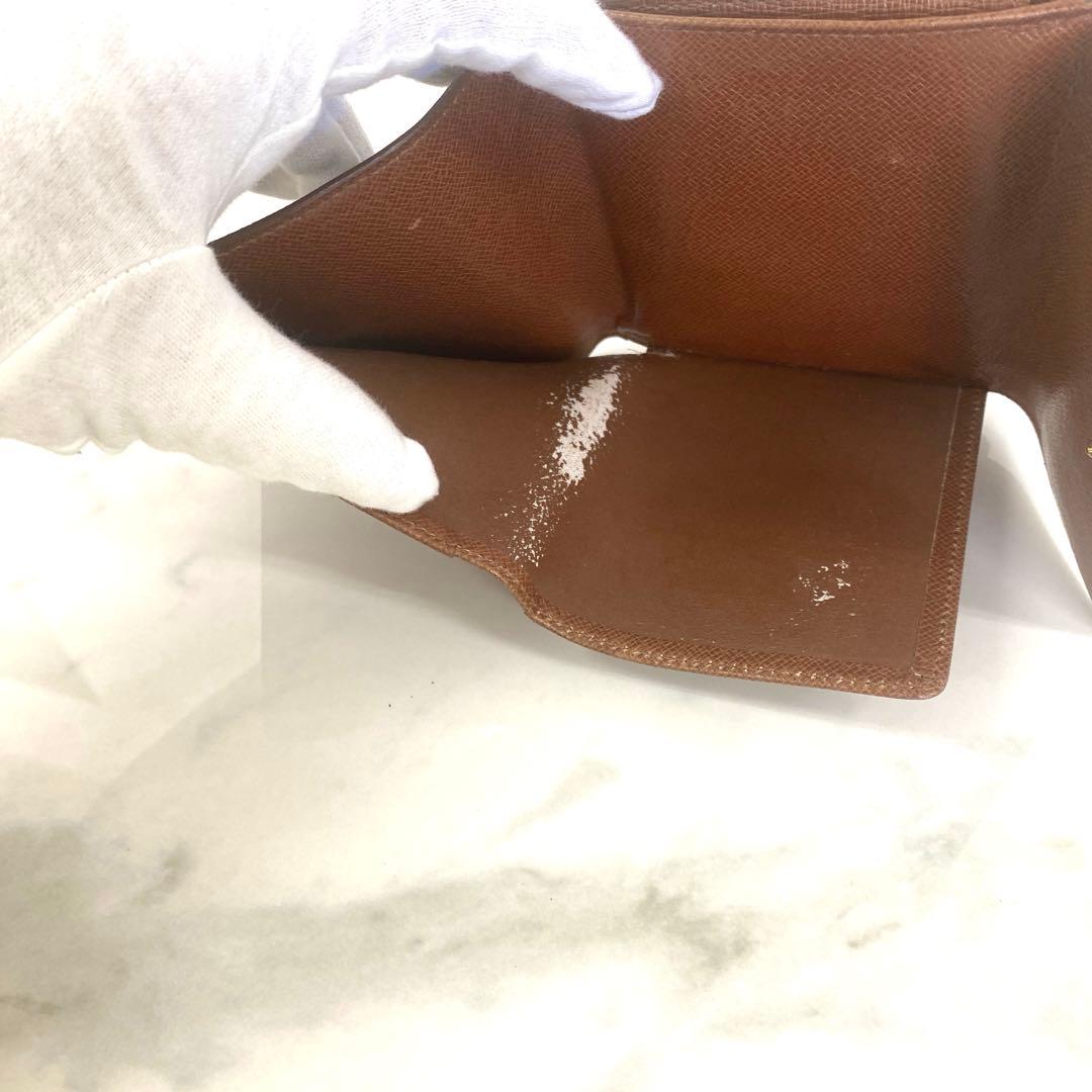 #ルイヴィトン モノグラムのお財布　ユニセックス　Wホック