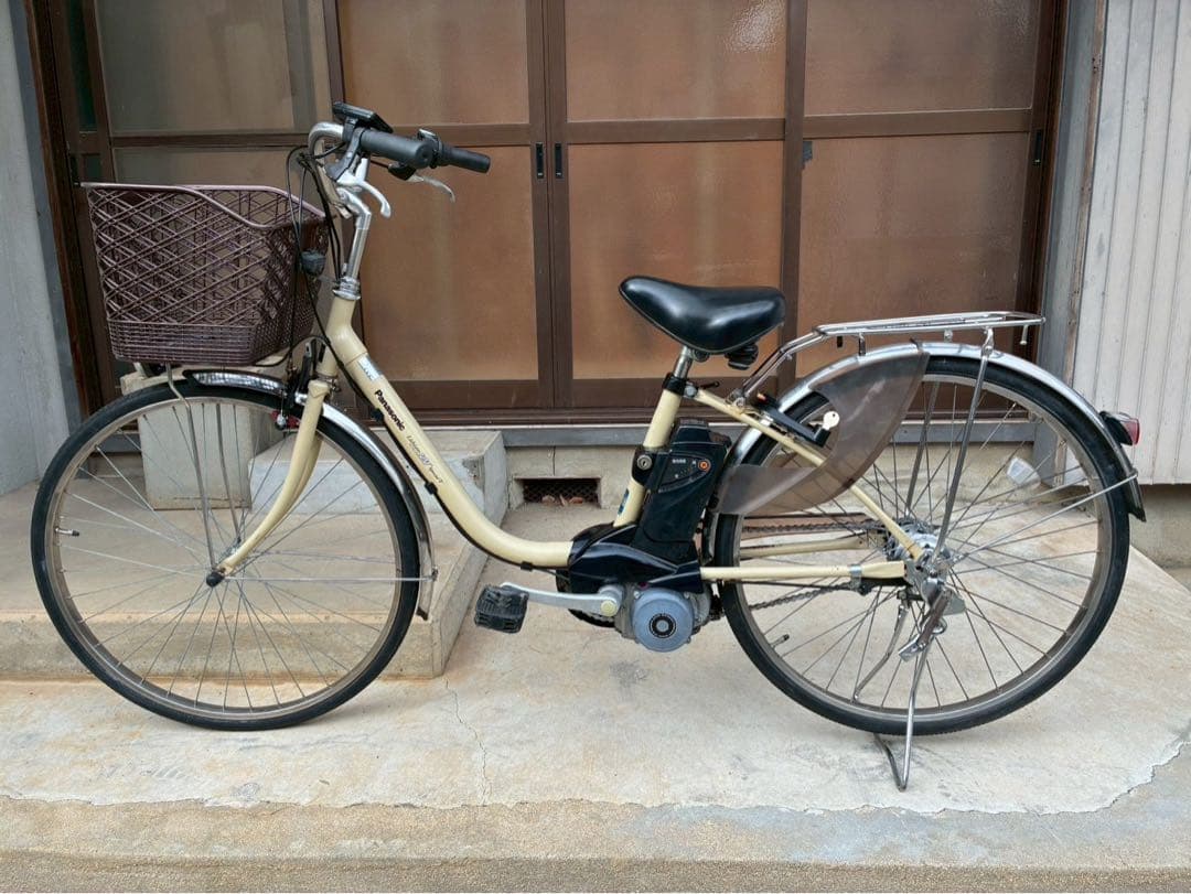 電動自転車　№8179 パナソニック　リチウムビビspecil7 26インチ