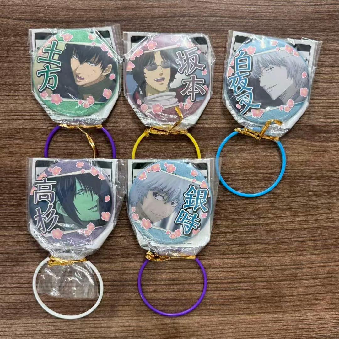 銀魂　セガ　プライズ　忘れたくない思い出がある　缶バッジ