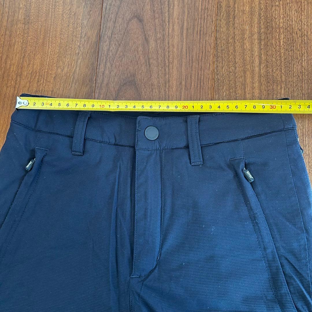 PEARLY GATES 中綿パンツ ネイビー ジップロゴ　小さいサイズ