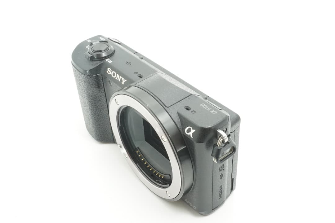【美品】SONY α5100 ブラック 16-50mm レンズセット ブラック
